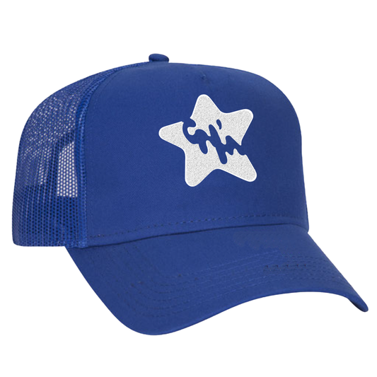 cost n' mayor trucker hat (blue)